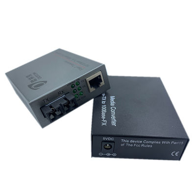 optionales Mini Fiber Optic Ethernet Media Konverter-Kabel 5Km Max On MMF 2A