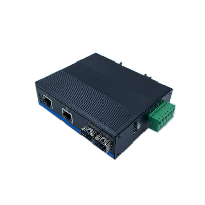 CER 10/100Mbps industrieller Netz-Schalter-Ethernet-Anschluss 2 SFP-Hafen und 2