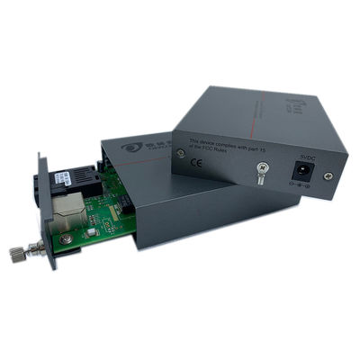 schnelles Ethernet 1600byte zu Gigabit Ethernet-Konverter, 100km Monomode--Medien-Konverter