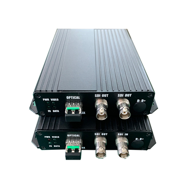Video-optischer Sender und Empfänger BNC-Hafen-3G-SDI mit 2 Schlitz SDI-Ertrag-DC12V SFP