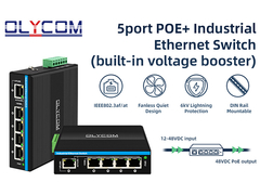 5-Port-Gigabit-Solarstrom-PoE-Schalter
