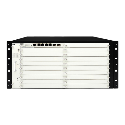 Qualität  19" 5U OTN DWDM Transmission Equipment System with EDFA AWG Configurable Cards Fabrik