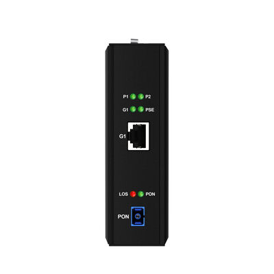 Qualität  Industrial Gigabit xPON PoE ONU | EPON/GPON Fiber Access Device with DIN Rail Mounting Fabrik