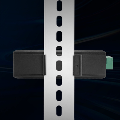 Gehärteter 4-Port-PoE-Switch, industrielles Gigabit-Netzwerk mit 2 SFP-Ports, lüfterloses Metallgehäuse, CE