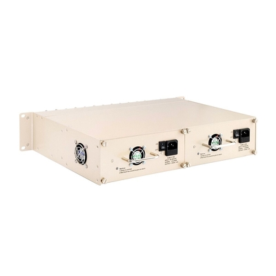 16 Spielautomaten-Medienumrichter-Rack-Chassis 19 Zoll 2U Dual Power 48V/220V