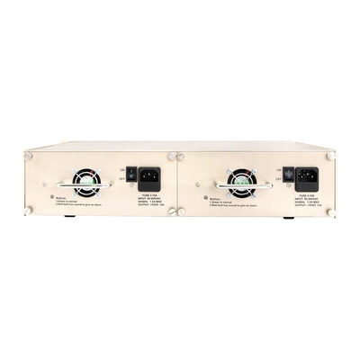 16 Spielautomaten-Medienumrichter-Rack-Chassis 19 Zoll 2U Dual Power 48V/220V