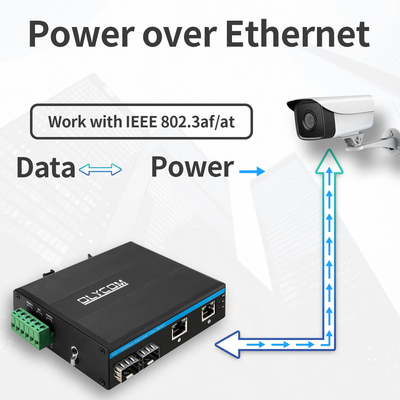 4 POE-Hafen-Gigabit-Netz-Ethernet Mini-POE-Schalter 48v Unmanaged