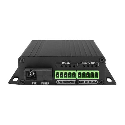 Serial Fiber Media Converter RS485 RS422 RS232 SC 20 km für RTU HOST SCADA