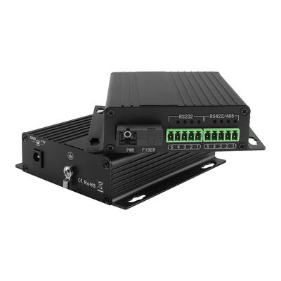 Serial Fiber Media Converter RS485 RS422 RS232 SC 20 km für RTU HOST SCADA