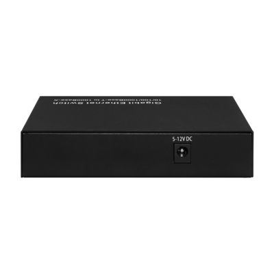 4 Port Gigabit Commercial Ethernet Switch SFP Faseroptik nicht verwaltet DC5V