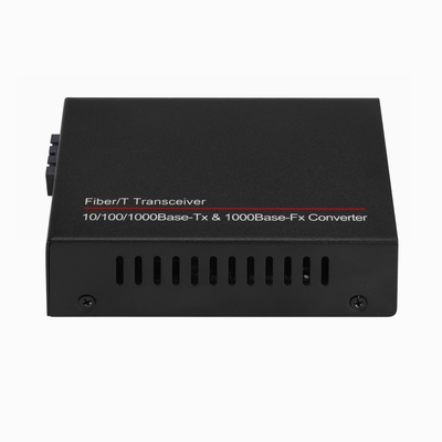 1G Unmanaged SFP Glasfaser-Ethernet-Konverter Mini-Größe Schwarz DC5V