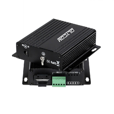 Multimode RS232 Serienkonverter Glasfaser 850nm Duplex SC Port Wandmontiert