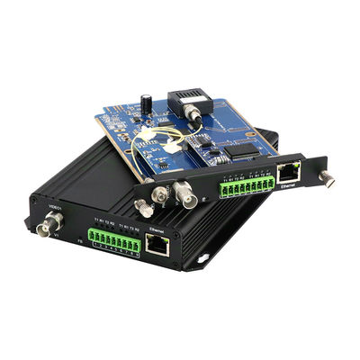 Video-Faser-Optischer Konverter mit Bidi RS485 RS422 Daten 10/100M Ethernet FC Port 40KM CE