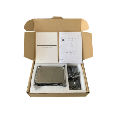 Video Bidi RS485 RS422 Daten Ethernet Glasfaserkonverter FC 40KM Unterstützung OEM