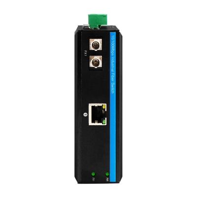30 W Industrial PoE Media Converter 100M/1000M SFP-Slot nicht verwaltetes Gigabit-Ethernet