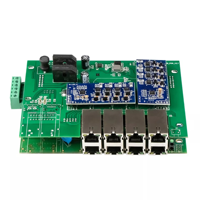 8-Port-verwalteter PoE-Switch, Gigabit-Ethernet, 240 W, aktives POE, robustes Gehäuse, Vitesse-Chip