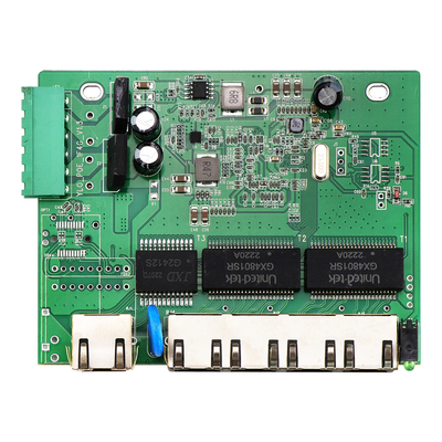E-Kennzeichen bestätigte Port-Schalter des Ethernet-5 industriellen breiten Temp Unmanaged 12V 24V