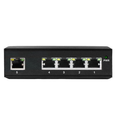5 Port Rj45 nicht verwalteter Gigabit Ethernet-Schalter Ip40 E-Mark Din-Rail Industrial