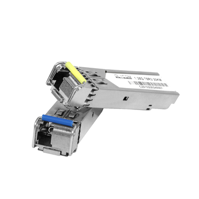 1.25G SFP-Modul Einzelmodus 1310nm/1550nm 20km Simplex-optischer Empfänger