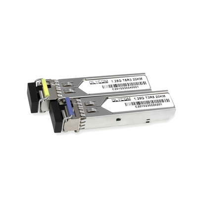 1.25G SFP-Modul Einzelmodus 1310nm/1550nm 20km Simplex-optischer Empfänger