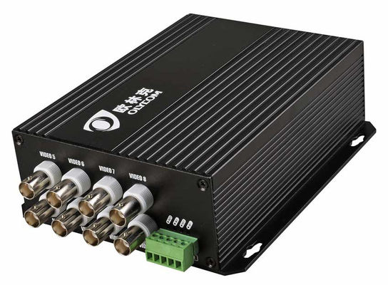 8-Kanal RS485 Daten 20km Video Digitaler optischer Konverter Glasfaser-Video-Konverter für AHD CVI TVI 1080p CCTV-Überwachung