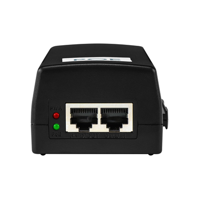 Kommerzieller 60W Gigabit PoE-Injektor Mittlespanne 48V Ausgang Desktop 15,4W/30W Kompatibel