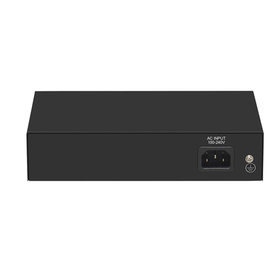 8 Anschlüsse CCTV POE Schalter Fast Ethernet mit 2 Gigabit Kupfer Uplink PoE Af/At 120W Budget