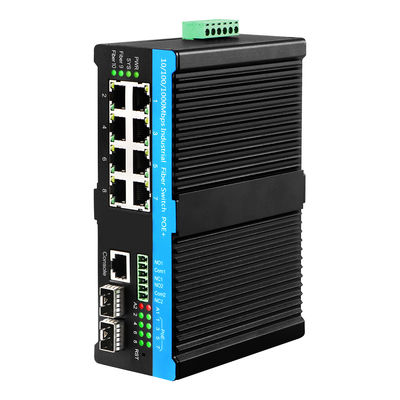 8 Anschlüsse Ultra PoE Managed Switch Gigabit Ethernet 802.3bt Compliant 720W Budget CE