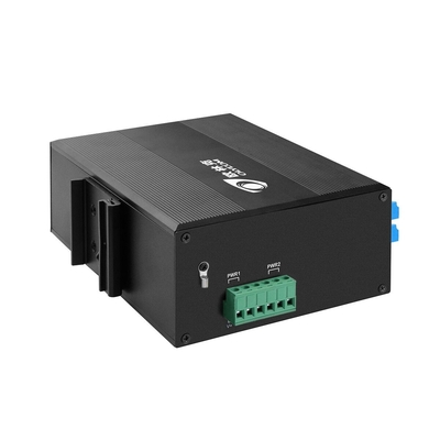 10 Port 2,5G SFP Bypass verwalteter industrieller POE-Faserschalter 8*10/100/1000mbps RJ45