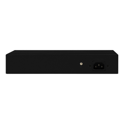 8 Port Gigabit Managed PoE Switch SFP Glasfaser 120W Budget AC Eingang Realtek Chip