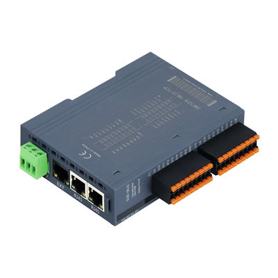 3 RJ45-Ports Modbus-TCP/IP SPS-IO-Modul mit 16DI+16DO und 24VDC-Stromversorgung für industrielle Steuerung