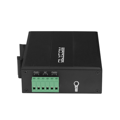 4 Port POE Spannungshöherung DC12-48V-Eingang für Solarenergie mit 1 Uplink-Netzwerkanschluss Schalter