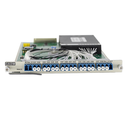 8 Port Optical Add Drop Multiplexing OADM-Karte CWDM DWDM C21~C28 Plug und Play