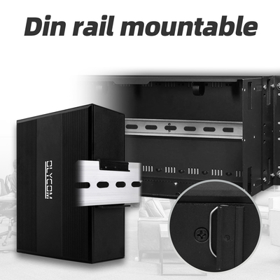 10 Port Gigabit 10/100/1000mbps L2 Managed POE Switch mit 2 Sfp für den Außenbereich