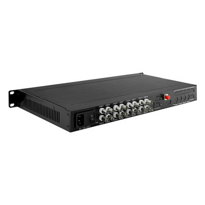 Analog-Video-Optischer Konverter Einzelmodus Multimode FC ST SC Port 1U Rack