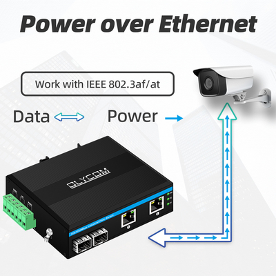 4 POE-Hafen-Gigabit-Netz-Ethernet Mini-POE-Schalter 48v Unmanaged