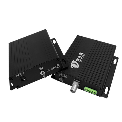 1 Kanal Analog CCTV Video RS485 Datenfaser Medienwandler 720P DC5V