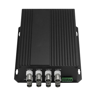 CCTV-Videodaten-Optischer Konverter 8 Port SECAM kompatibel SC/ST/FC Faser CE