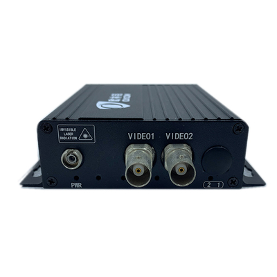 2 Anschlüsse CCTV Analog Video Glasfaserkonverter 720P DC5V FC/SC/ST Stecker