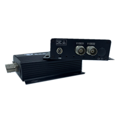 2 Anschlüsse CCTV Analog Video Glasfaserkonverter 720P DC5V FC/SC/ST Stecker