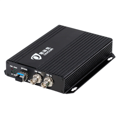 3G-SDI-Videooptischer Sender-Empfänger BNC-Anschluss mit 2 SDI-Ausgängen DC12V SFP-Schlitz