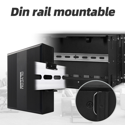 5 Port Gigabit Unmanaged POE Switch DC48-52V Stromversorgung Ethernet-Schalter für den Außenbereich
