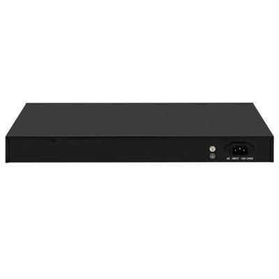 16-Port 2,5G-Ethernet-Switch mit 10G-Glasfaser-Uplinks, unmanaged, lüfterlos, netzbetrieben