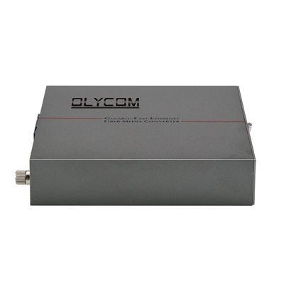 PoE-Medienumrichter Fast Ethernet Single-Mode Faser 30W Budget Unmanaged DC48V Eingang