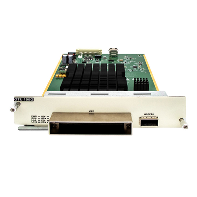 100G Kohärente OTU-Karte 1*QSFP28 bis 1*DWDM 100G CFP DCO OEO Board C Band 50GHz