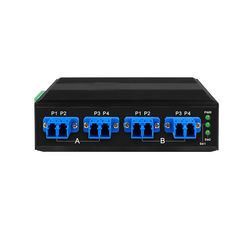 Optische Faser-Bypass-Schalter LC/SC-Anschluss SM/MM für den Netzwerkverkehr