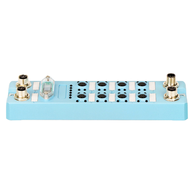 8 Port Industrial Gigabit Managed Switch 8x10/100/1000M M12 Ports IP67 Wasserdichtes Eisenbahn Ethernet Switch