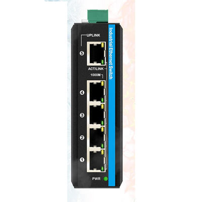 5 Port Gigabit WEB Managed Switch 100/1000M Netzwerkschalter RSTP 802.1Q IP40 CE-Qualifiziert