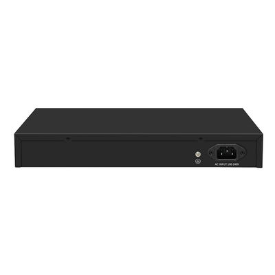 8 Port 10G Ethernet-Schalter nicht verwaltete automatische Sensorgeschwindigkeit Single AC Input Fanless CE
