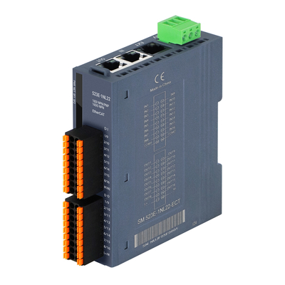Industrie-EtherCAT I/O-Slave-Modul 16 Port 24V Gleichspannung DIN Rail Dual RJ45 Port IP20